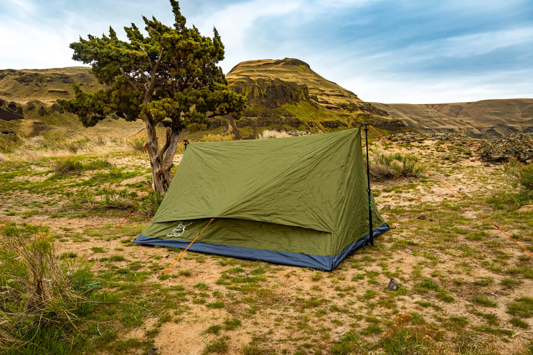 Trekker Tent 2.2, 2-Person Trekking Pole Tent for Backpacking and Camping