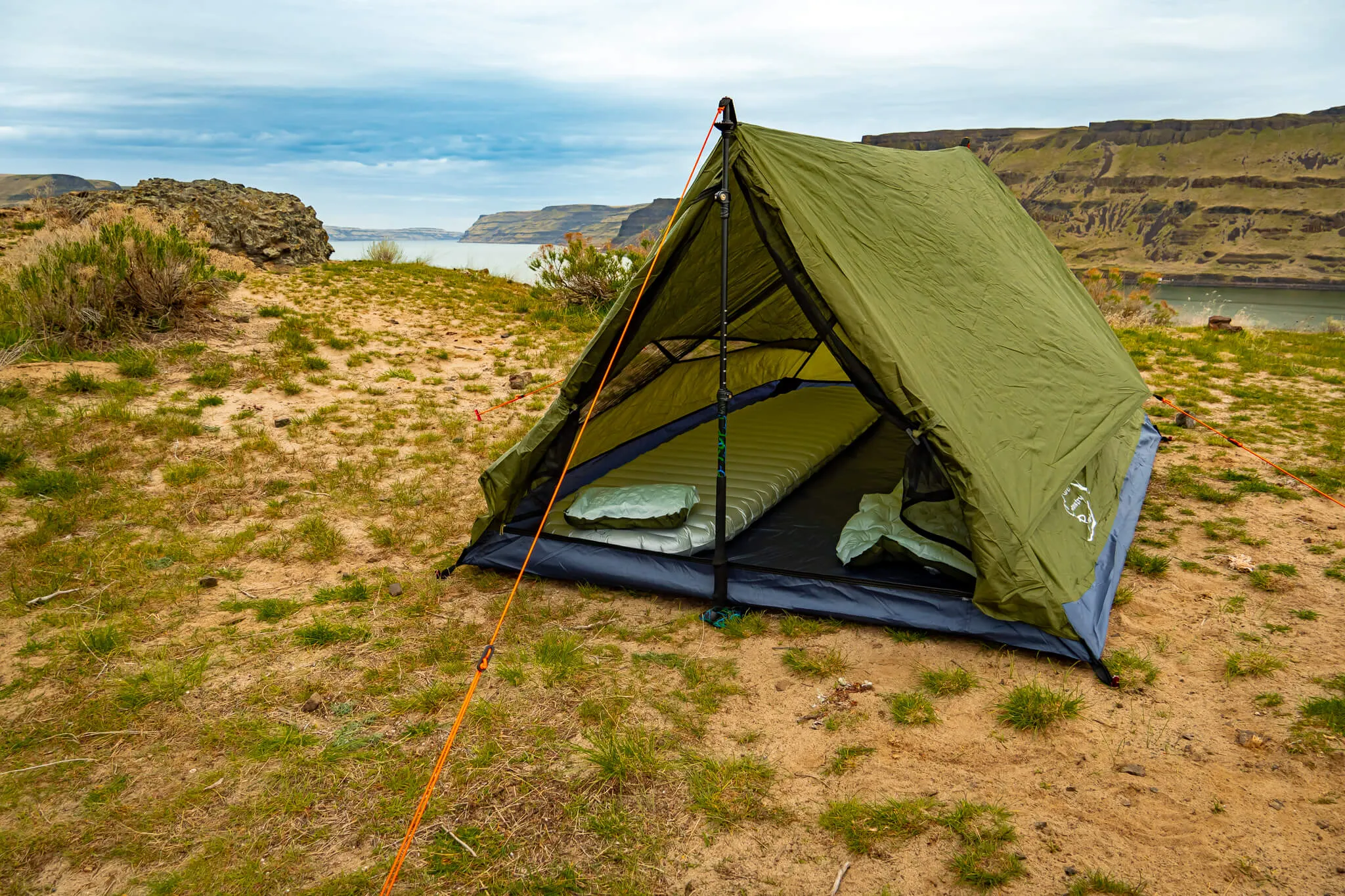 Trekker Tent 2.2, 2-Person Trekking Pole Tent for Backpacking and Camping