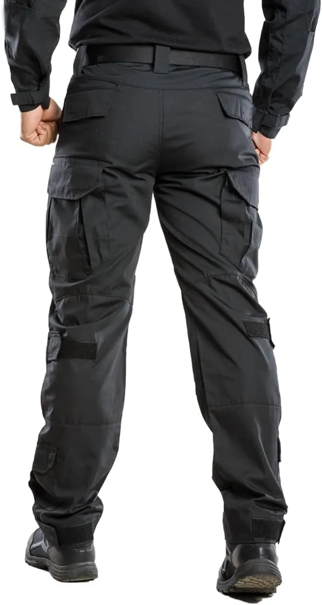 TRGPSG Men's Hiking Pants, Ripstop Camo Cargo Pants, Multi-Pocket Casual Work Pants