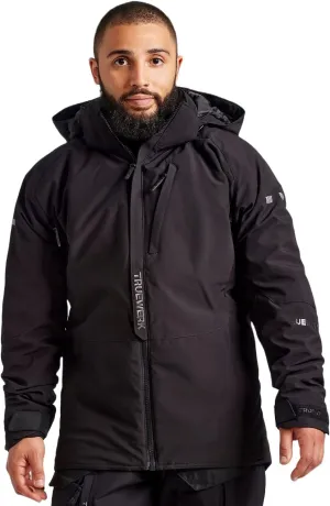 TRUEWERK Men's Work Coat - S4 Tower Winter Parka Workwear, Water-Resistant, Windproof Jacket with 4-Way Stretch