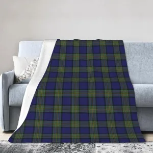 Ultra Soft Plush Throw, Maclaren Tartan Blanket Flannel Warm for Chair/Bed/Couch/Sofa 80"x60"