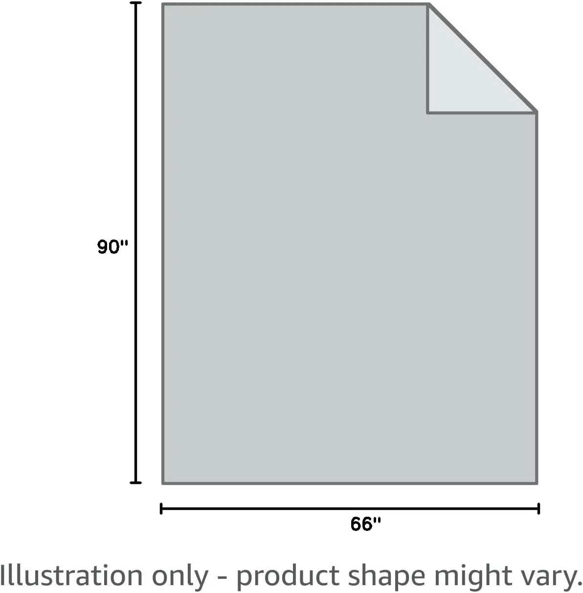 Utopia Bedding Sherpa Blanket Twin Size (Grey, 90x66 Inches) - Soft Lightweight Plush Fleece Reversible Blanket for Bed, Sofa, Couch, Camping and Travel