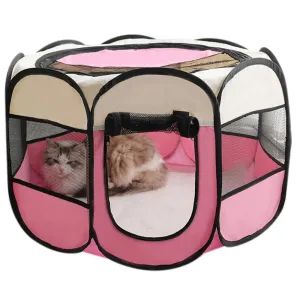 Vibe Geeks Multi-Functional Portable Pet Tent for Indoor and Outdoor