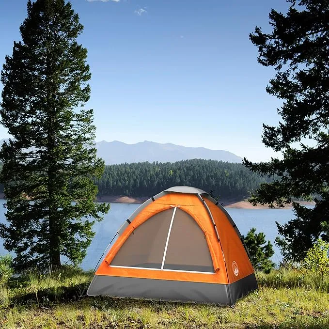 Wakeman Tents Wakeman Outdoors Camping Tent with Rain Fly and Carrying Bag