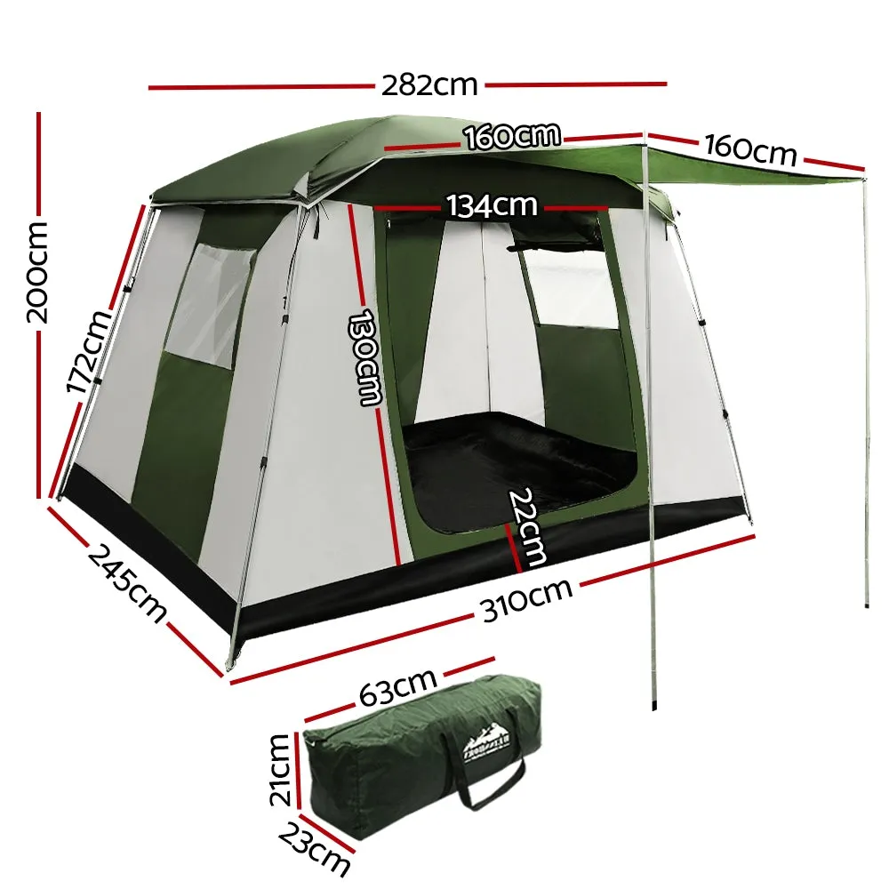 Weisshorn Instant Up Camping Tent 6 Person Pop up Tents Family Hiking