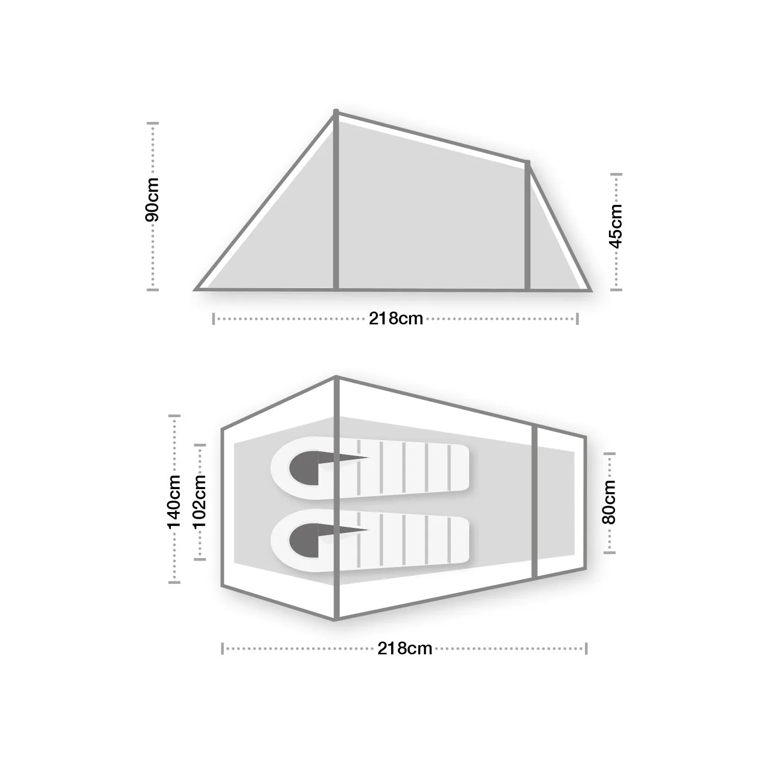 Wild Country Coshee 2 V2 Tent - 2 Man Tent