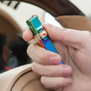 Windproof Lighter Personalized Grinding Wheel Vintage Cigar Lighter