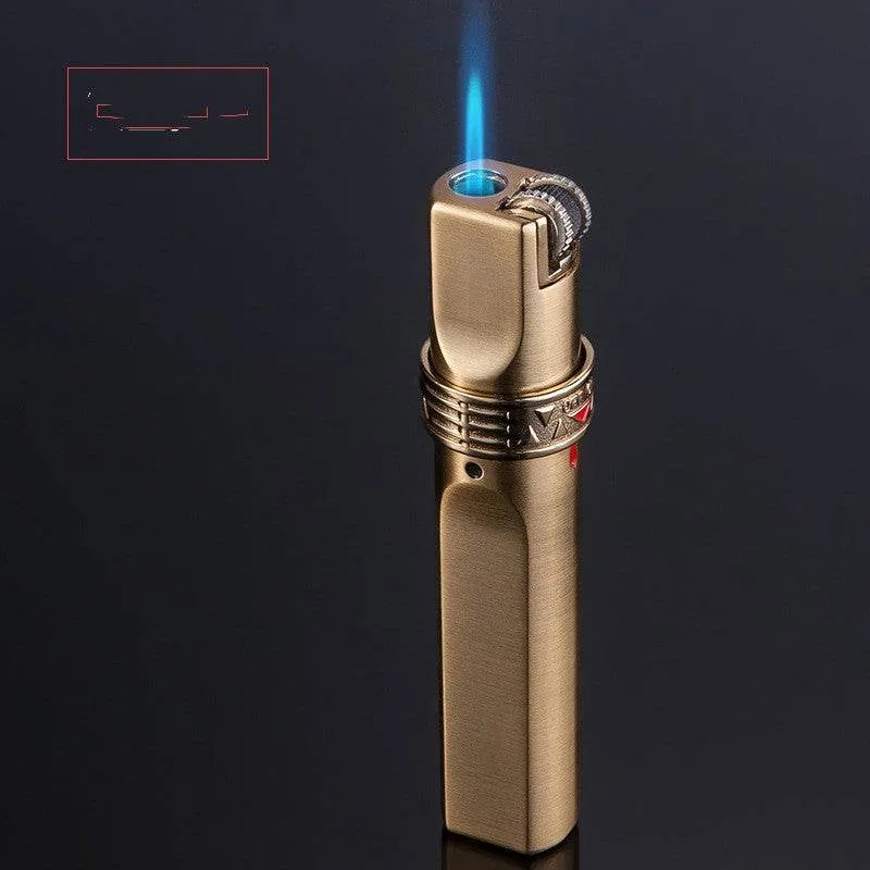 Windproof Lighter Personalized Grinding Wheel Vintage Cigar Lighter