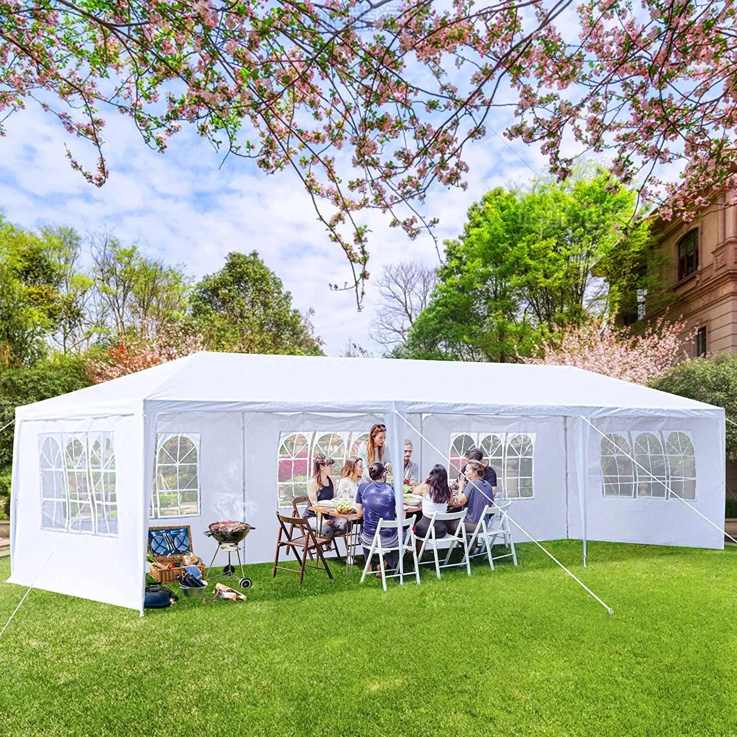 with Tent 9m Five 3 Sides Spiral Five-star Waterproof Tubes x Comprehensive product line