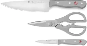 WÜSTHOF Gourmet Grey 3pc Prep Set