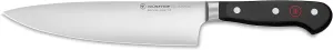 Wusthof 1040130120 Classic Chef’s Knife, 8-Inch Demi-Bolster, Black