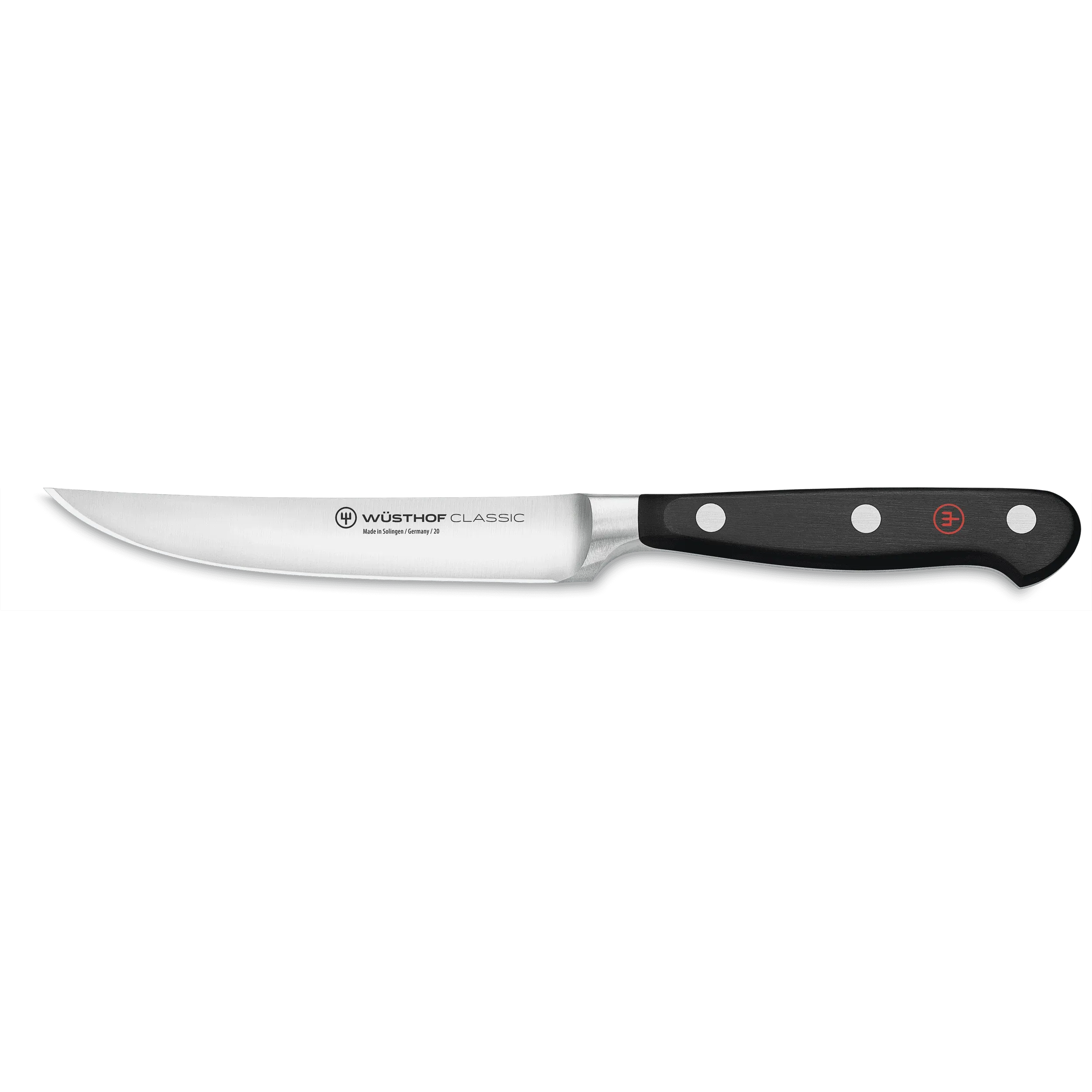 Wusthof Classic 4 1/2" Stainless Steel Steak Knife, Black