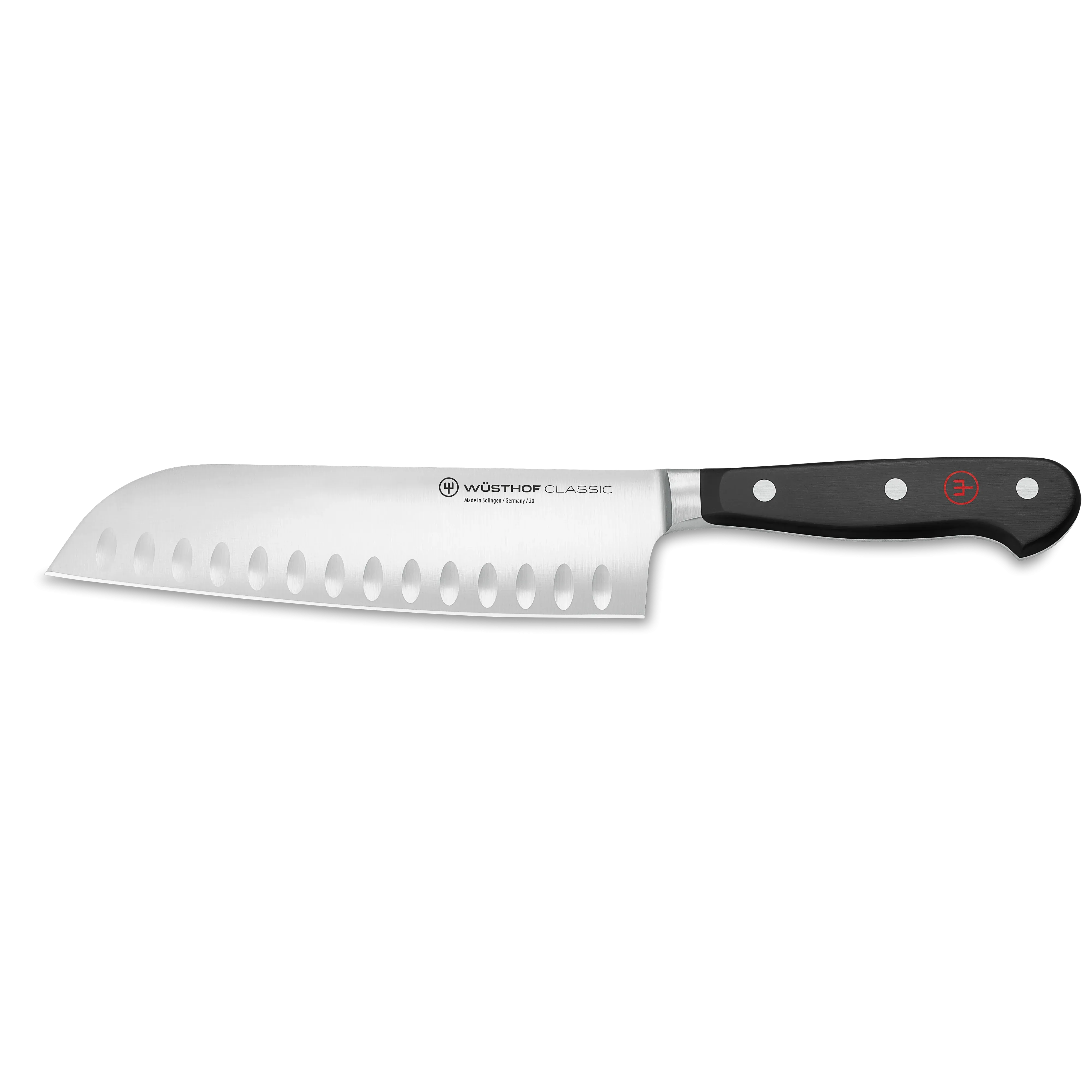 Wusthof Classic Two Piece Asian Chef's Set | 3" Flat Cut Paring Knife & 7" Santoku Knife