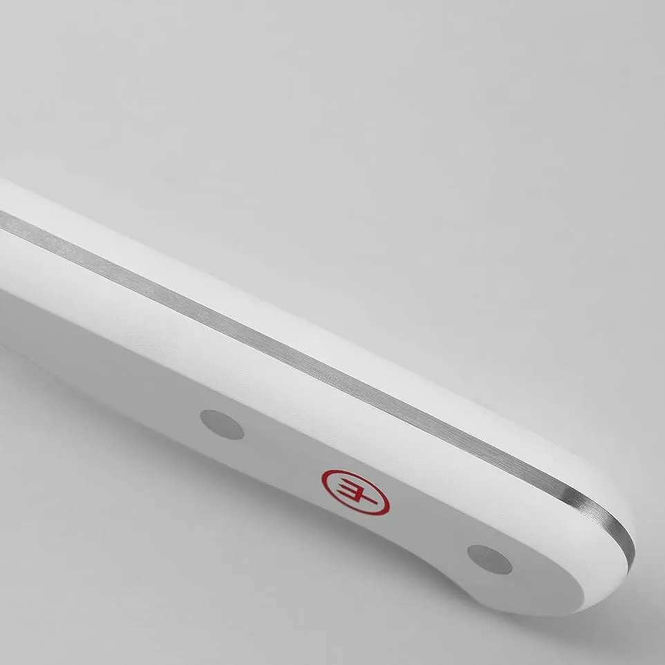 Wusthof Gourmet White Two Piece Chef's Knife Set | 3" Paring and 8" Chef's Knife, White