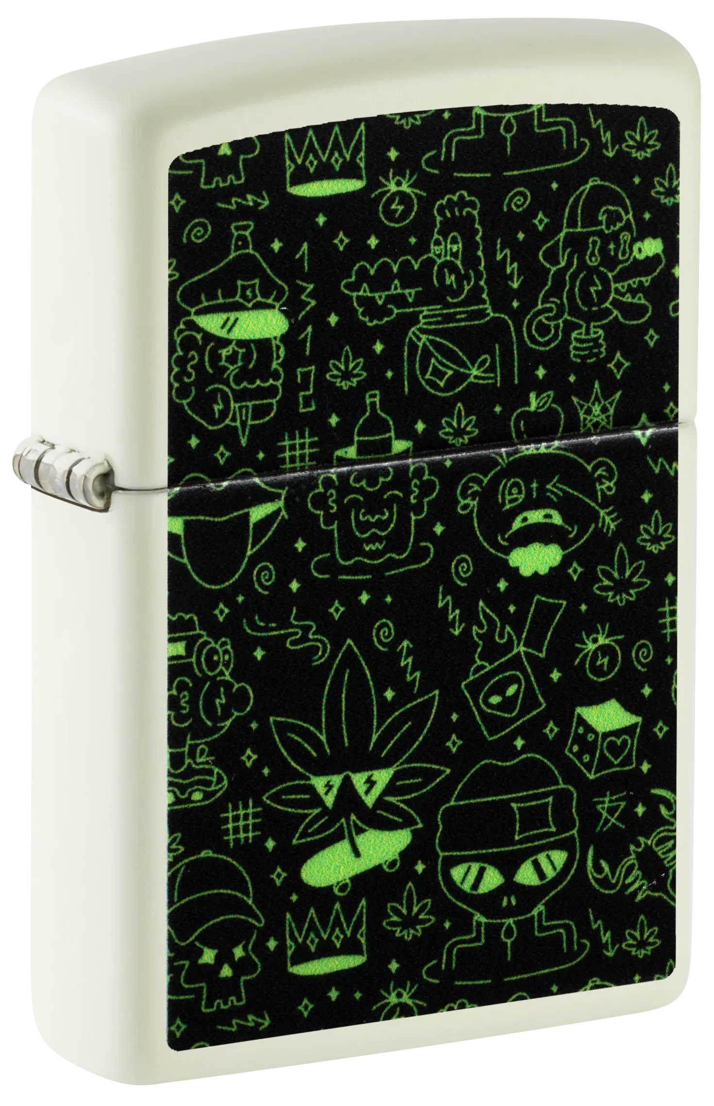 Wzór Cannabis Doodle (konopie indyjskie)