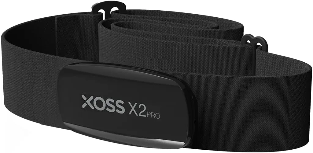 XOSS Chest Strap Heart Rate Monitor Bluetooth 4.0, IP67 Waterproof Heart Rate Tracker Sensor, Wireless Heart Rate with Chest Strap Health Accessories