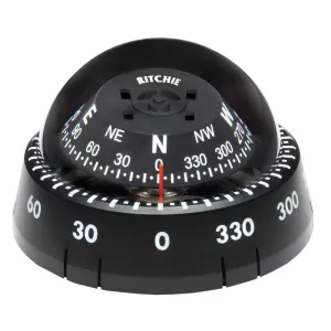 XP-99 Kayaker Compass - Surface Mount - Black