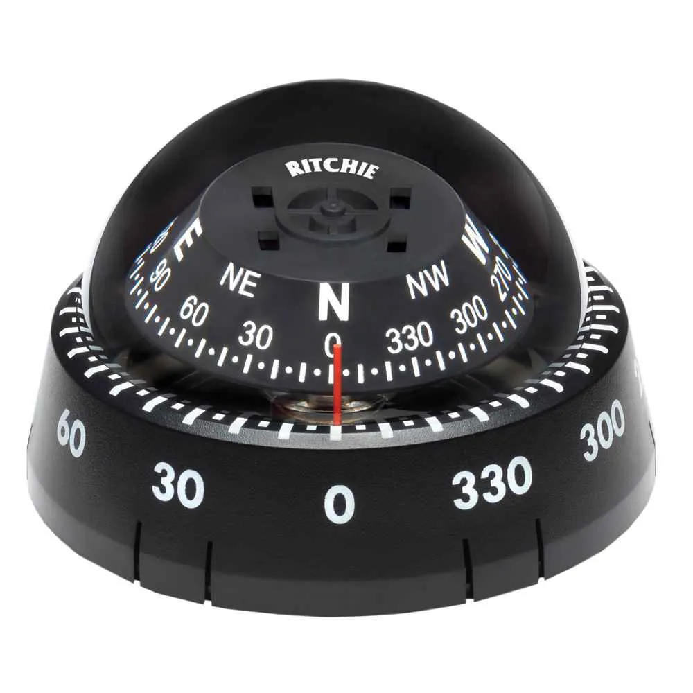 XP-99 Kayaker Compass - Surface Mount - Black