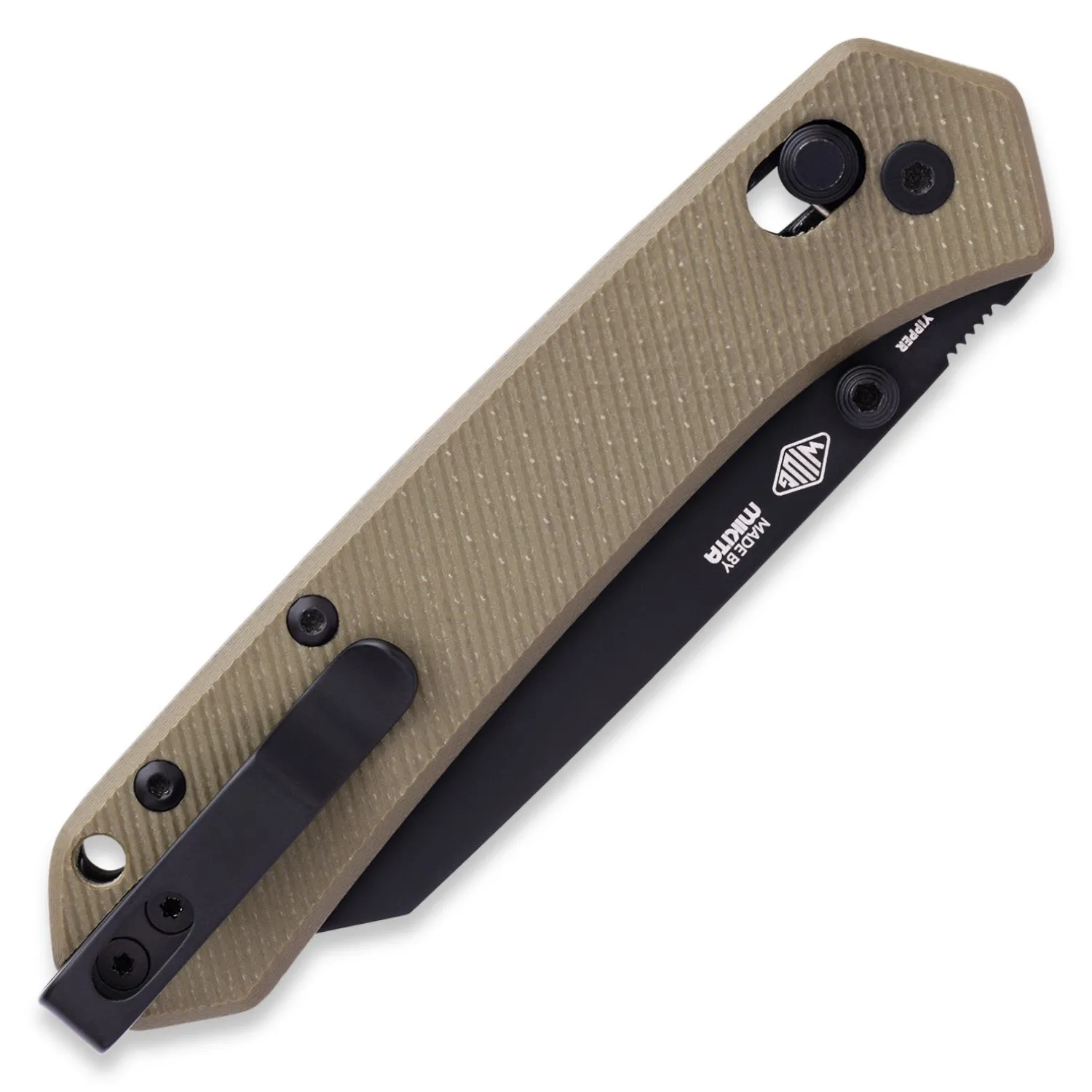 Yipper Pocket Knife - OD Green G10 - MagnaCut