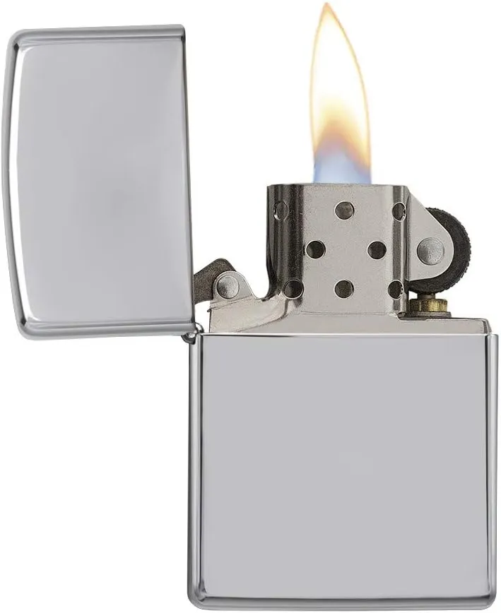 Zippo 250 Classic High Polish Chrome Pocket Lighter