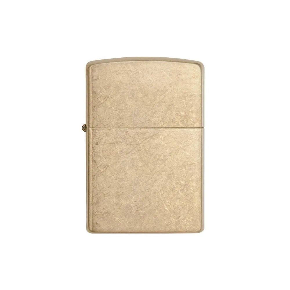 Zippo Armor Tumbled Brass Lighter