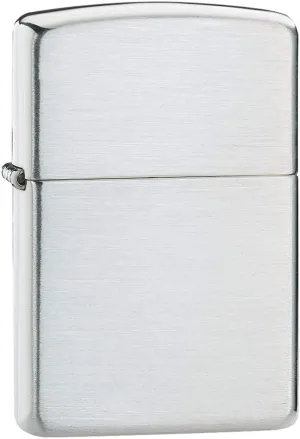 Zippo Brushed Sterling Silver Lighter