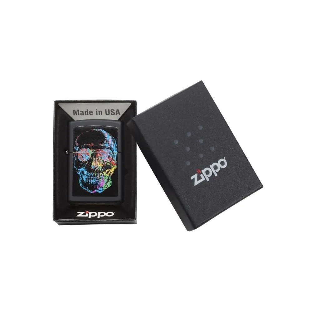 Zippo Colorful Skull Lighter