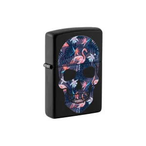 Zippo Flamingo Skull Design Lighter