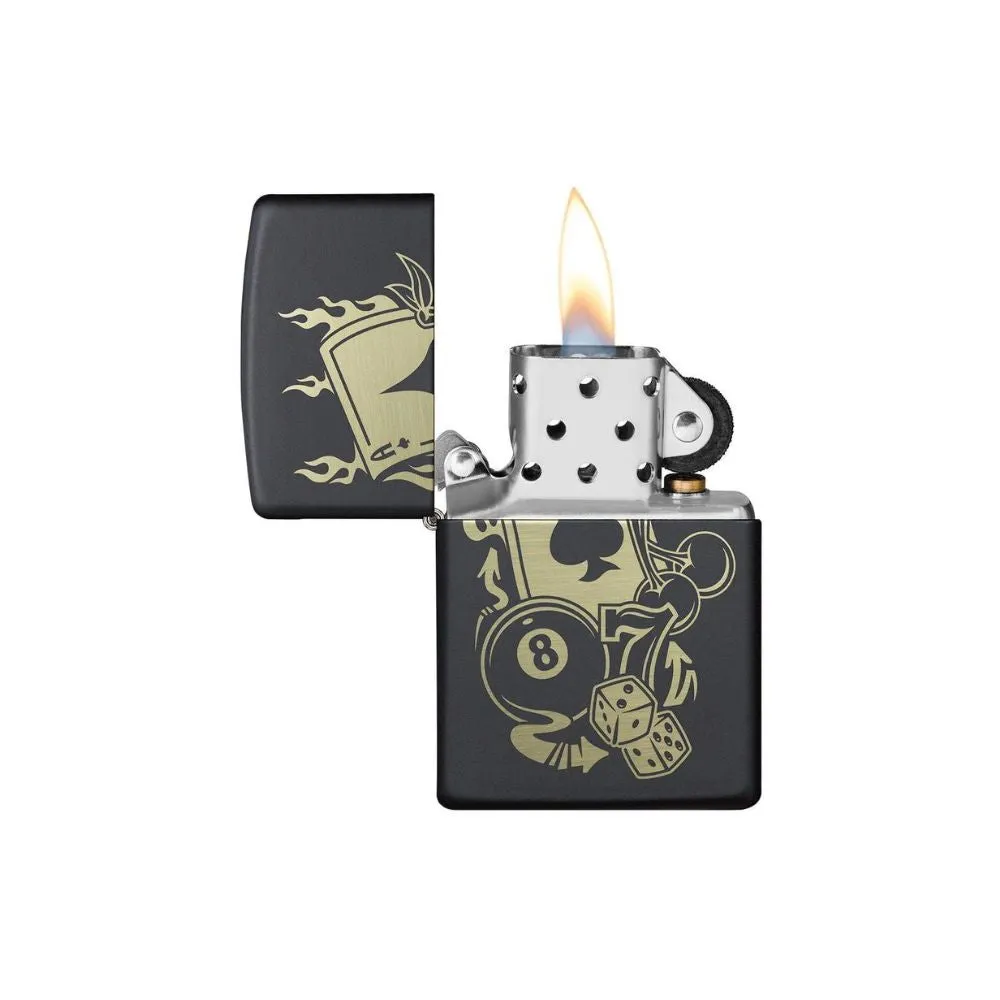 Zippo Gambling Design Lighter