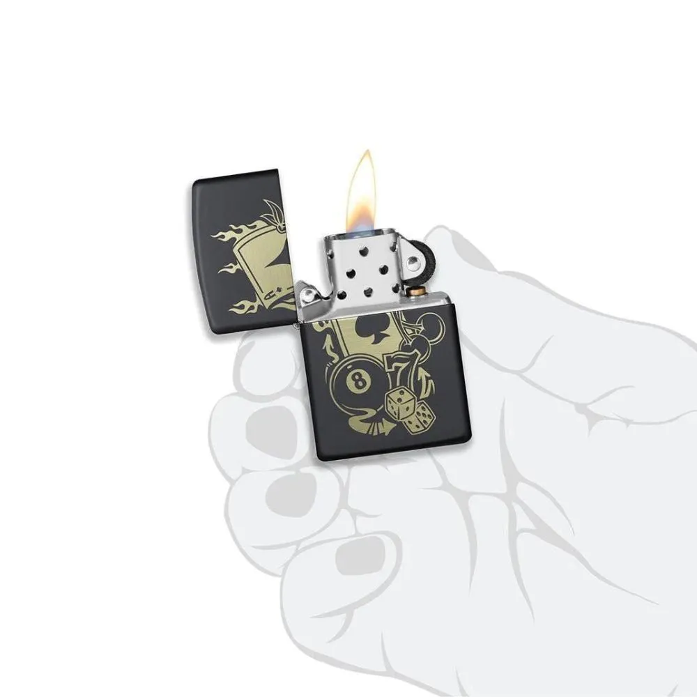 Zippo Gambling Design Lighter