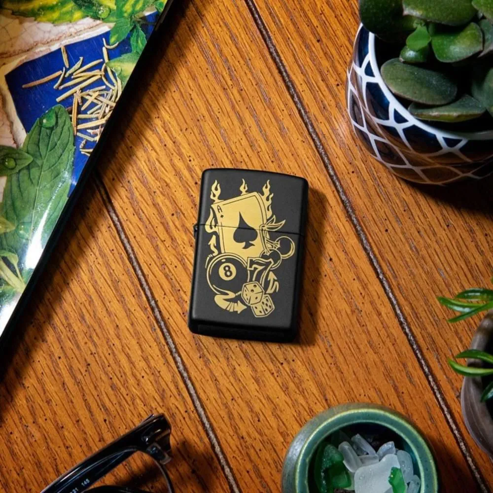 Zippo Gambling Design Lighter