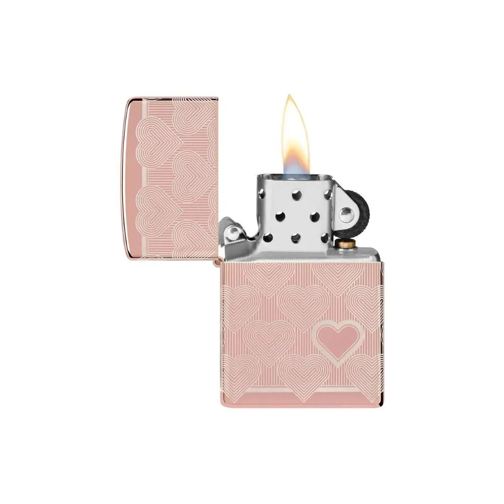 Zippo Heart Design Lighter