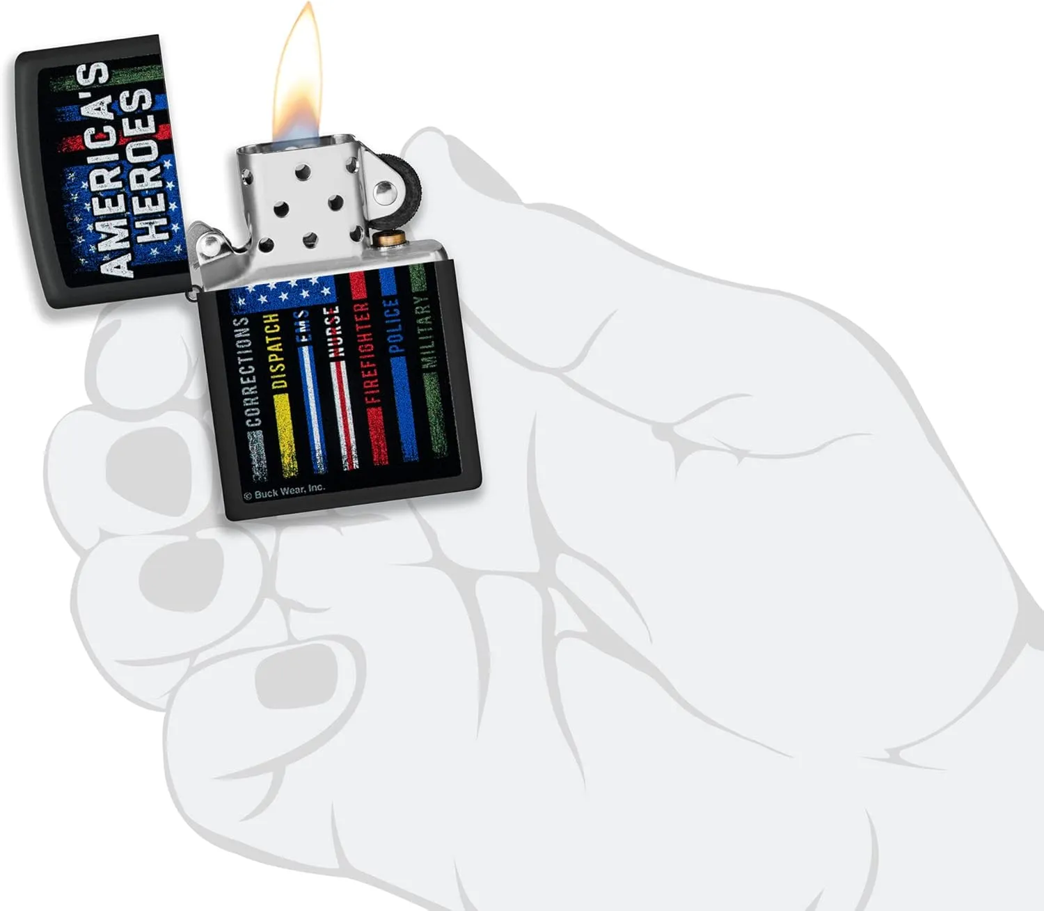 Zippo Heroes Lighters
