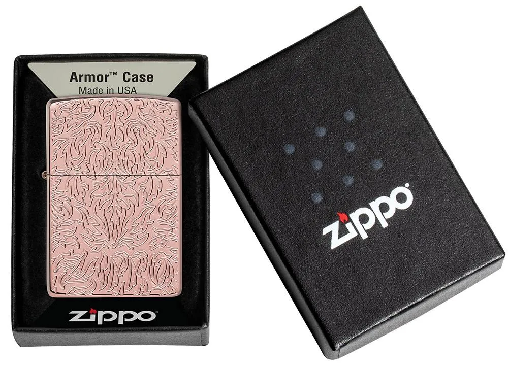 Zippo Lighter Armor Zippo Carved Design