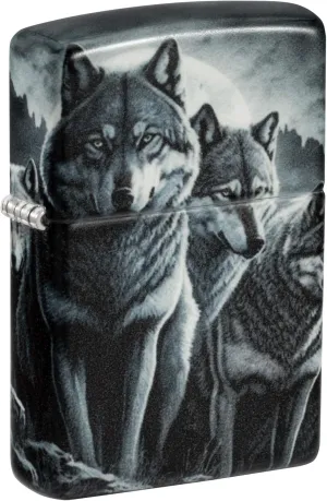 Zippo Lighter: Pack of Wolves - 540 Color 81567