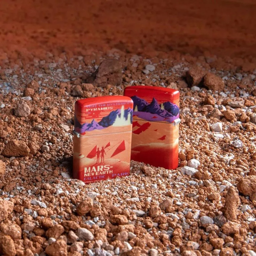 Zippo Mars Design Lighter