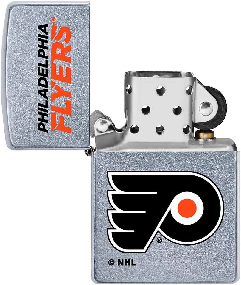 Zippo NHL Street Chrome Pocket Lighter
