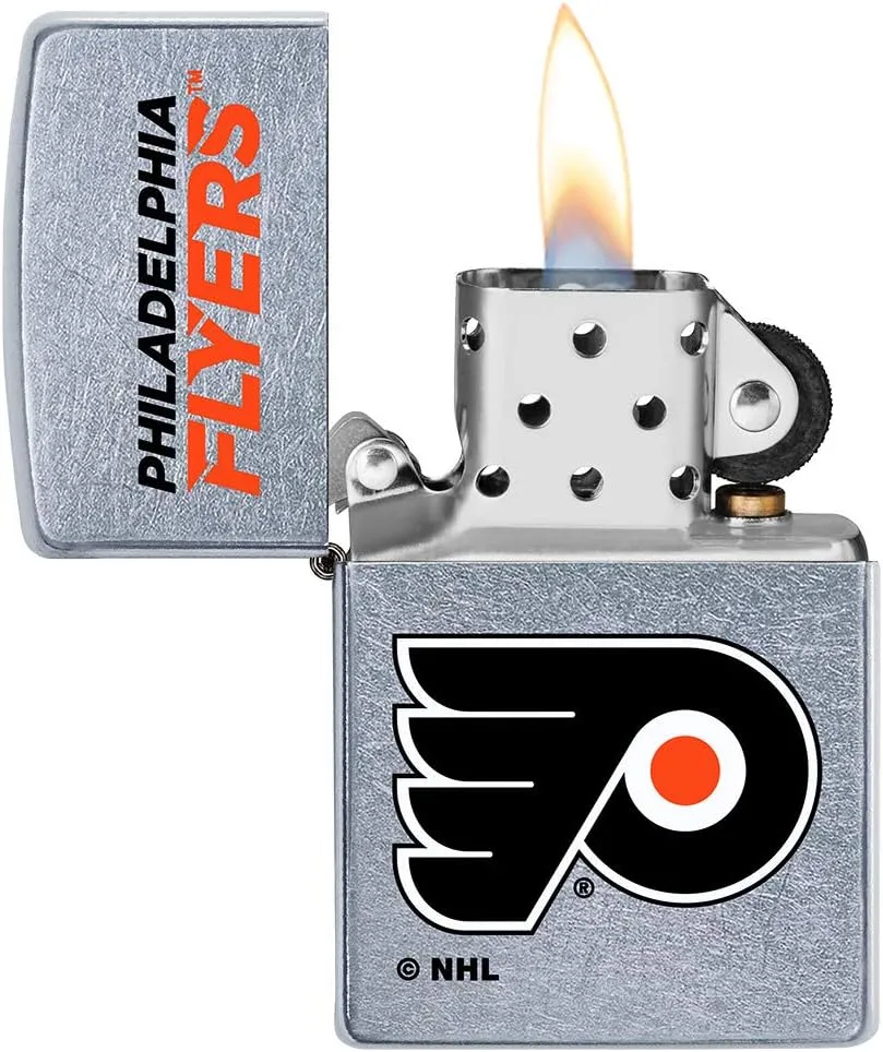 Zippo NHL Street Chrome Pocket Lighter