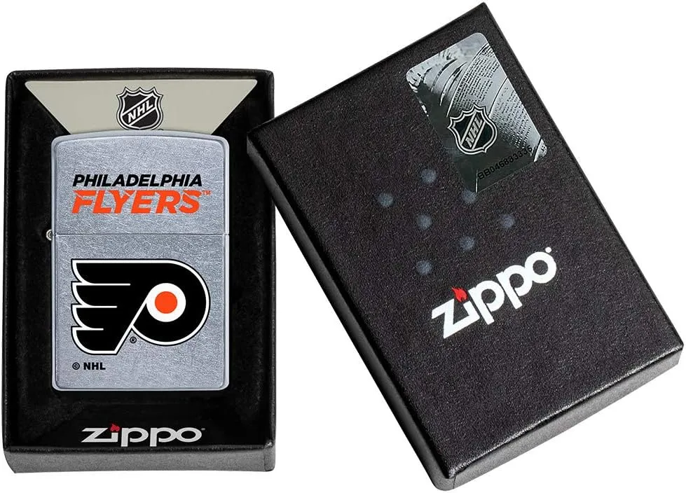 Zippo NHL Street Chrome Pocket Lighter