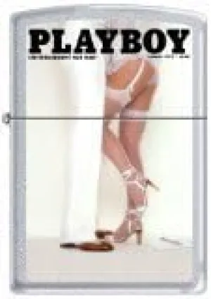 Zippo Playboy August 1978 Cover Satin Chrome Windproof Lighter New Rare