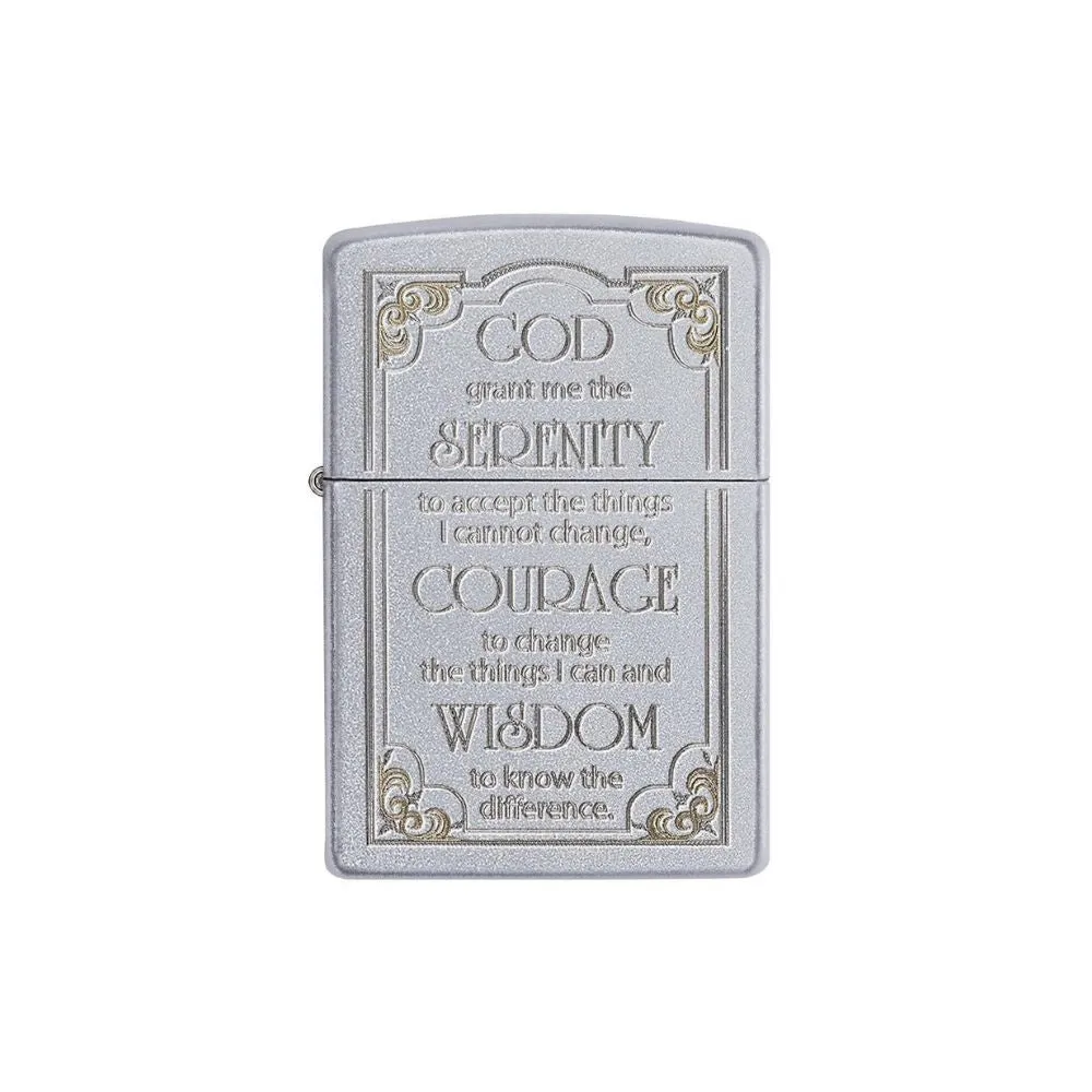 Zippo Serenity Prayer Lighter