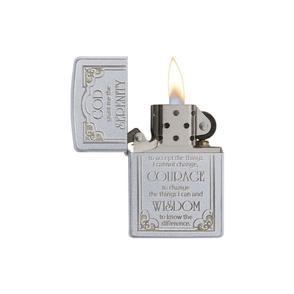 Zippo Serenity Prayer Lighter