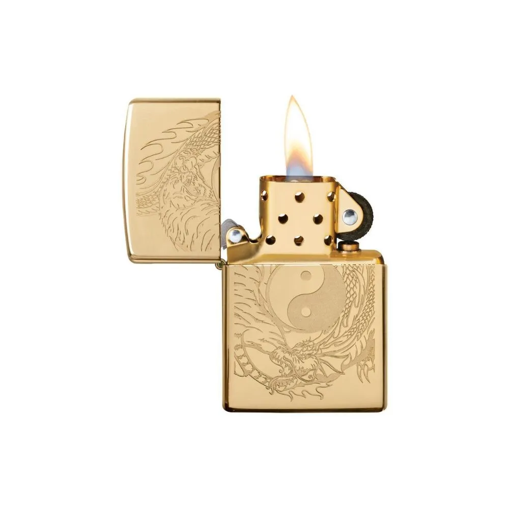 Zippo Tiger and Dragon Design Lighter