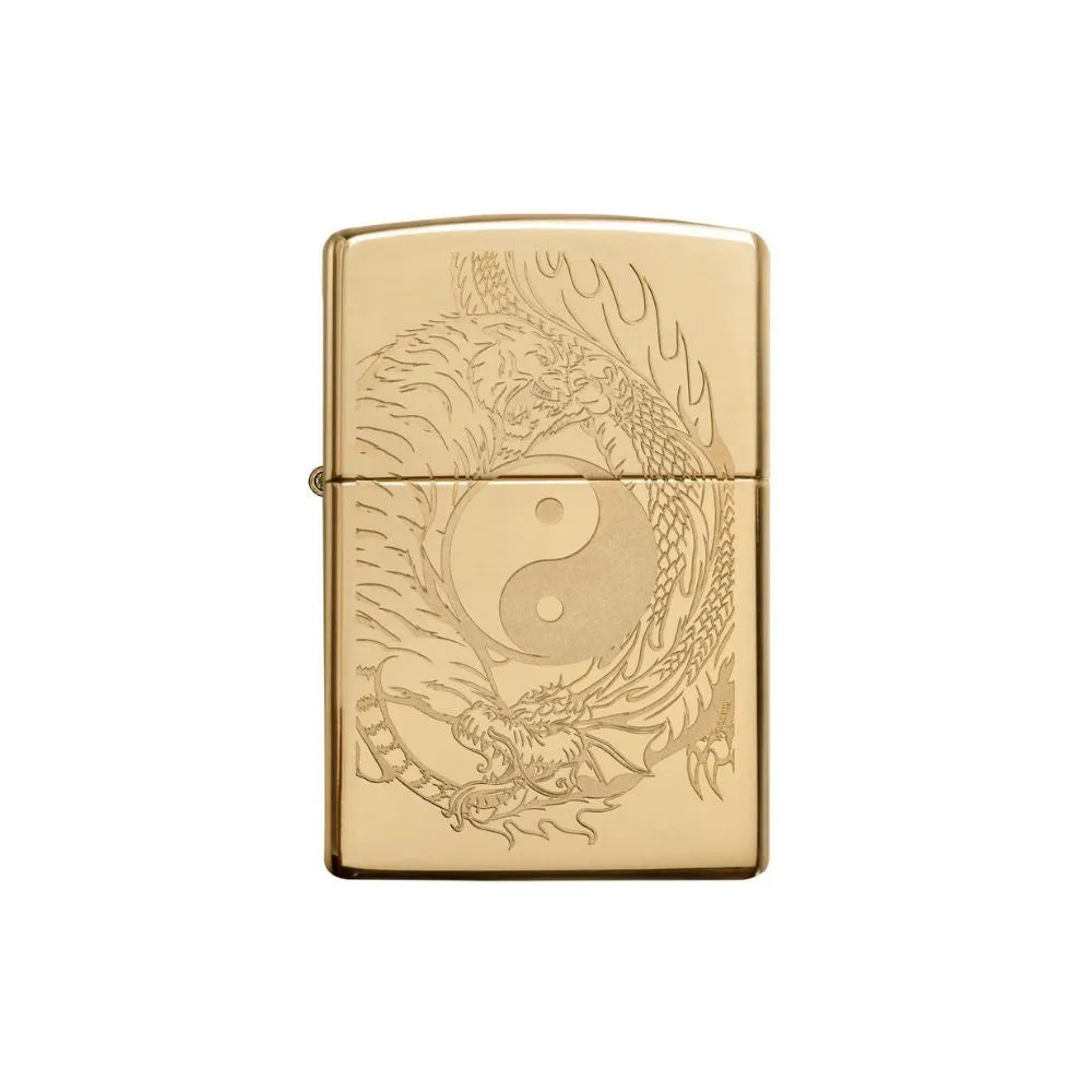 Zippo Tiger and Dragon Design Lighter