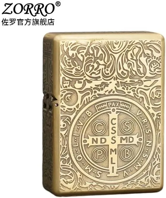 ZORRO 912S 912 Armor Deep Carve Lighters | Brass | Includes Special Engraving 912 fanchuan