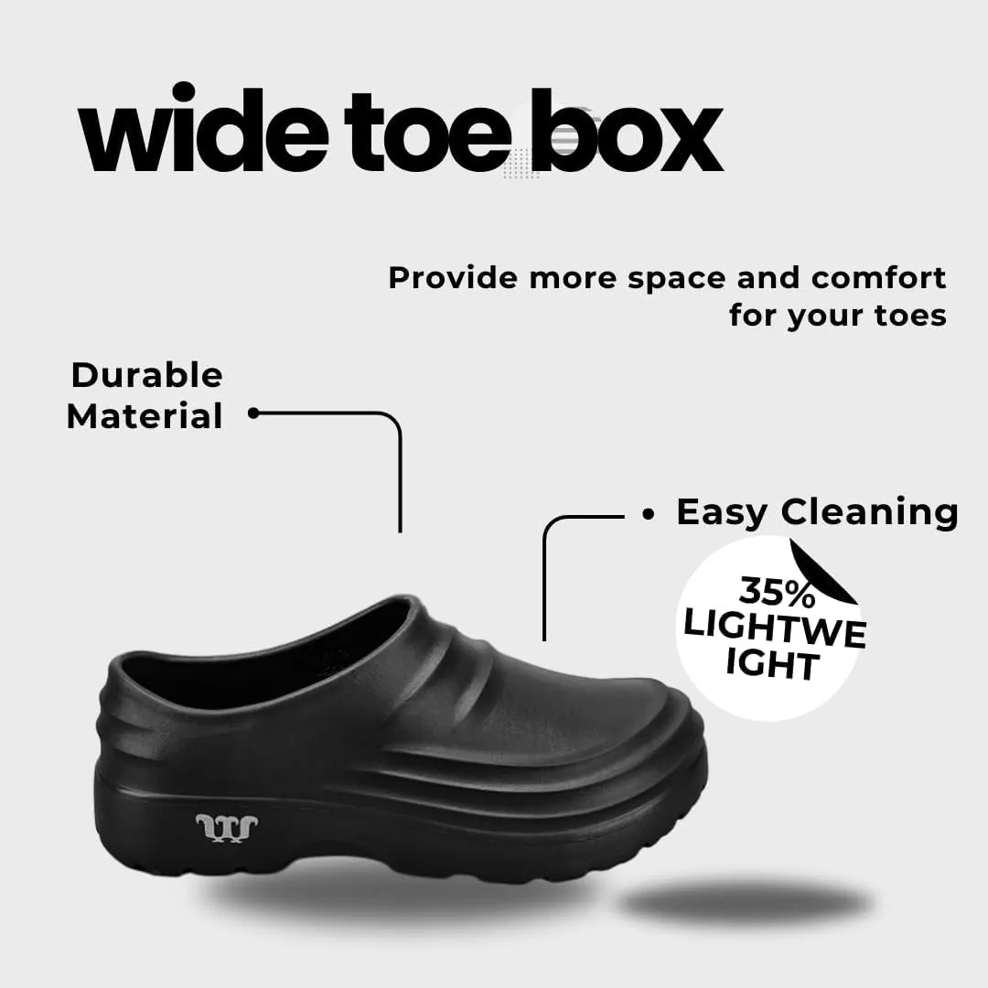 ZSpzx Chef Shoes for Men Women,Chef Shoes Non Slip Oil Resistant Clogs for Women Work Shoes, Kitchen Waterproof Zapatos de Chef Nurse Shoes Lightweight Safety
