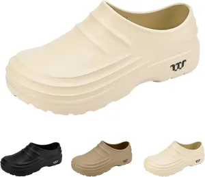ZSpzx Chef Shoes for Men Women,Chef Shoes Non Slip Oil Resistant Clogs for Women Work Shoes, Kitchen Waterproof Zapatos de Chef Nurse Shoes Lightweight Safety