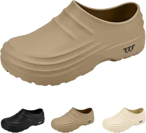ZSpzx Chef Shoes for Men Women,Chef Shoes Non Slip Oil Resistant Clogs for Women Work Shoes, Kitchen Waterproof Zapatos de Chef Nurse Shoes Lightweight Safety